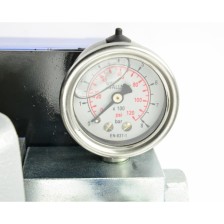 Bomba hidráulica neumática de 700 bar con manómetro y manguera de 3 m, conector CEJN