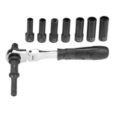 Inserto VIBRATIONSPACK con adaptador de impacto, llave articulada y vasos SW8-SW14