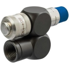 Cubo neumático de doble articulación, con regulador de aire