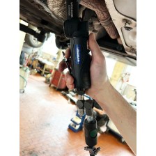 Cubo neumático de doble articulación, con regulador de aire