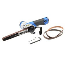 Lijadora de banda neumática Ancho de banda 10 mm Longitud 330 mm
