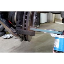 Lijadora de banda neumática con bandas de repuesto