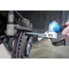 Lijadora de banda neumática con bandas de repuesto