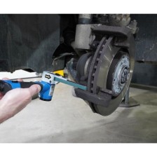 Lijadora de banda neumática con bandas de repuesto