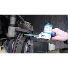 Lijadora de banda neumática con bandas de repuesto