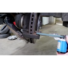 Lijadora de banda neumática con bandas de repuesto