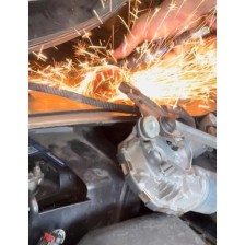 Mini amoladora de corte para amolar y cortar Máxima POTENCIA mediante innovador rotor de 5 cuchillas