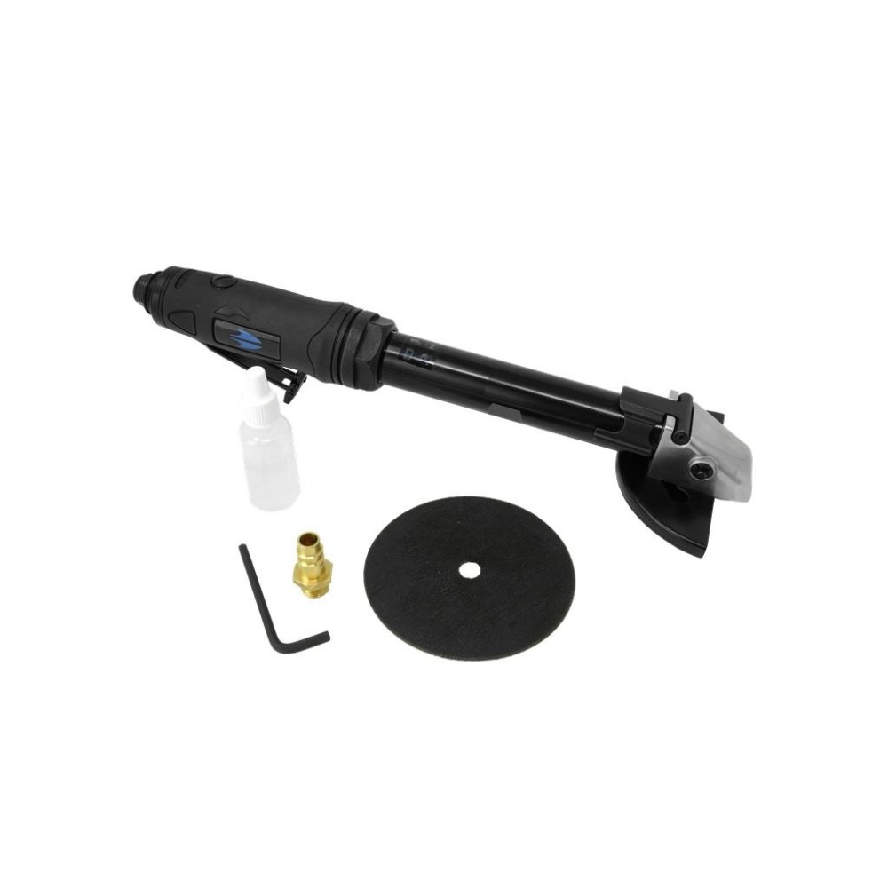 Amoladora neumática de corte/rectificadora profunda VERSIÓN 'NEGRA' Disco de corte 100x1,0x10mm