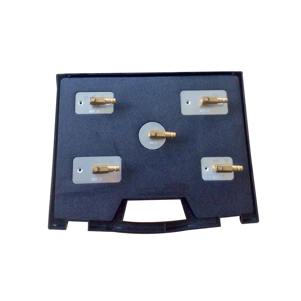 Juego de adaptadores de purga de frenos BMW MBA 10W, 11W y 12W