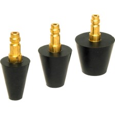 Juego de conos de goma, 3 piezas, GKS 01, por ejemplo, para dispositivos de llenado de radiadores con acoplamientos europeos de