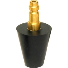 Cono de goma de tamaño 2, por ejemplo, para dispositivo de llenado de refrigerante, diámetro 23-42 mm, acoplamiento europeo