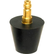 Cono de goma tamaño 3 para, por ejemplo, dispositivo de llenado de refrigerante, diámetro 34-52 mm, acoplamiento europeo