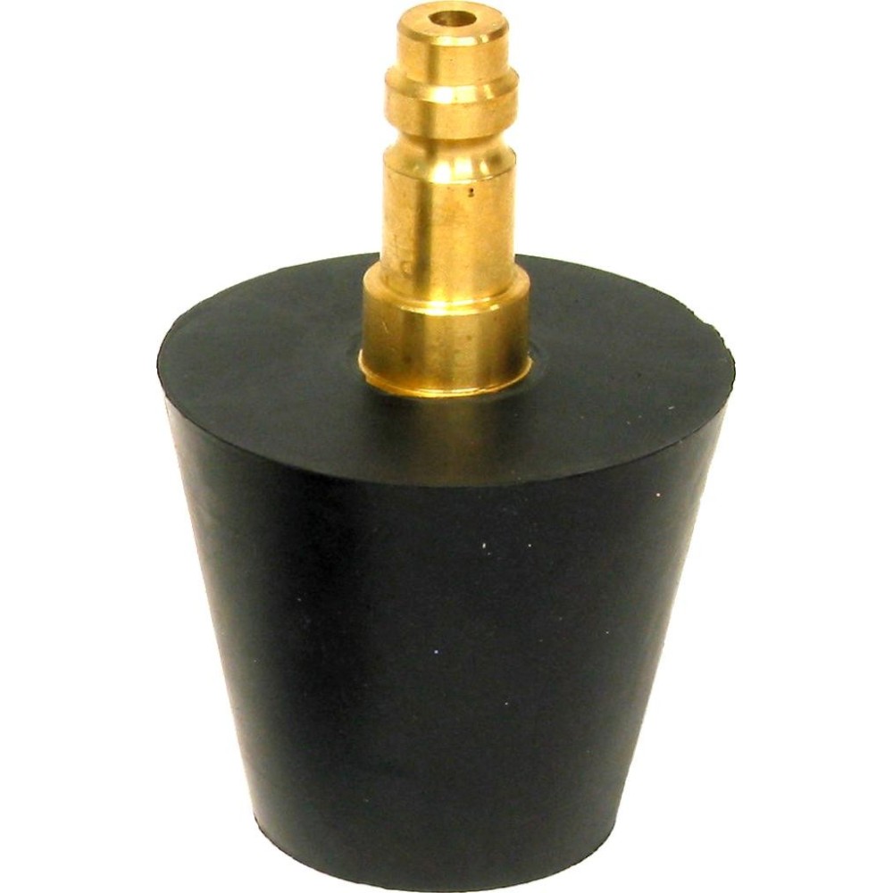 Cono de goma tamaño 3 para, por ejemplo, dispositivo de llenado de refrigerante, diámetro 34-52 mm, acoplamiento europeo
