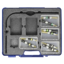 Juego de adaptadores con acoplamientos rápidos SAE 8 piezas con acoplamiento y tapón