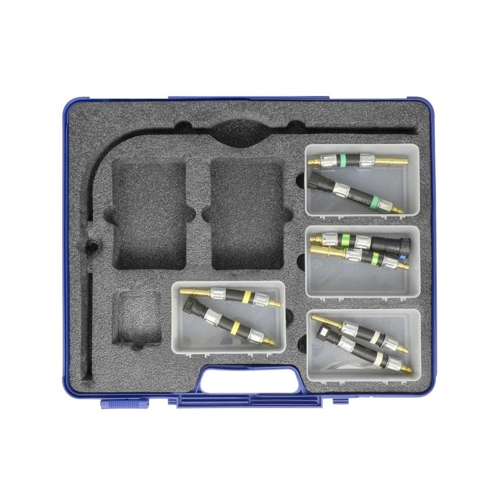 Juego de adaptadores con acoplamientos rápidos SAE 8 piezas con acoplamiento y tapón