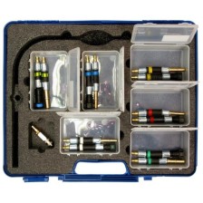 Juego de extractores de combustible de acoplamiento rápido complementario 13 piezas.