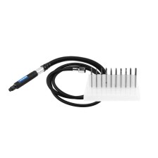 Amoladora de micro matrices de alta velocidad con fresas de carburo sólido, juego de 10 piezas.