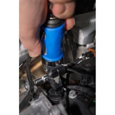 Trinquete de impacto neumático de 1/4' con función de impacto