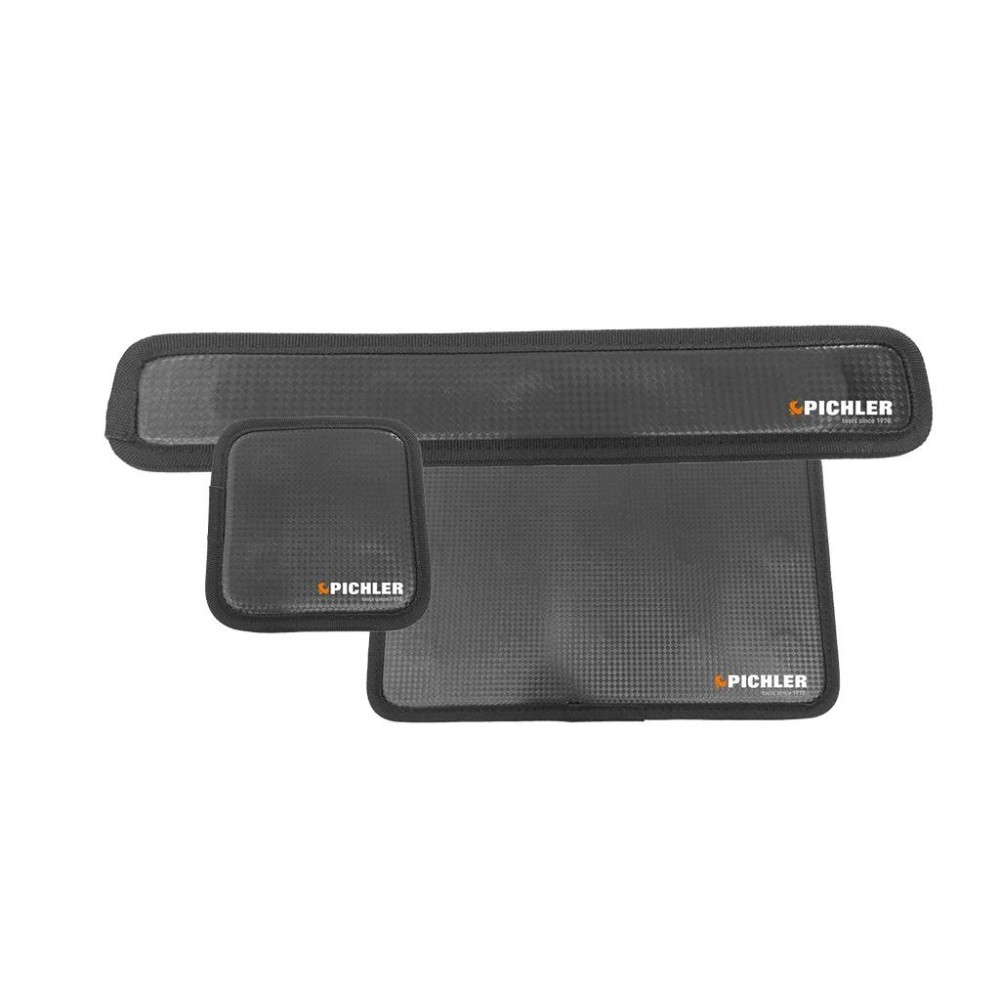 Juego de 3 bandejas organizadoras de herramientas y piezas con imán