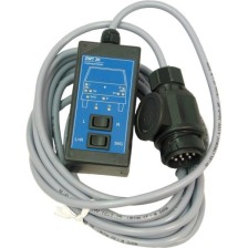 Comprobador de vehículos de remolque 12 V ZWT 20 13 pines según DIN 72570 longitud del cable 5 m
