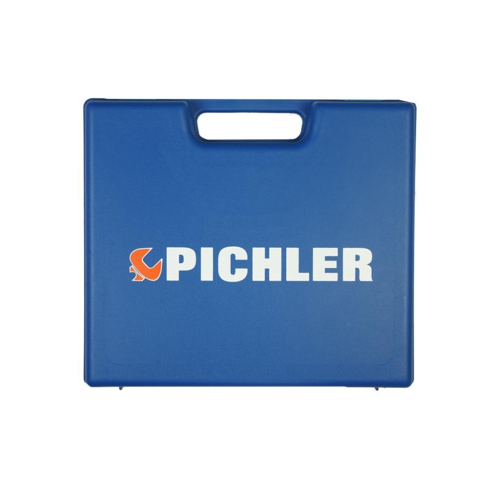 Estuche de plástico 2019/PCL/3 con espuma fina en la tapa Pichler