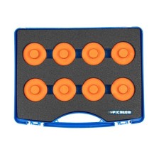 Juego de gato y almohadillas de elevación, Tesla, 8 piezas, Mod. 3 / S / X / Y