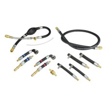 Kit de purga del sistema de combustible universal II, por ejemplo, para PSA, Ford, Volvo, Rover, Jaguar