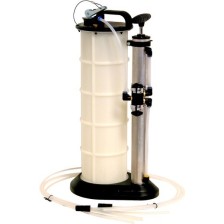 Bomba extractora manual para extracción y llenado de líquidos, 8,8 litros con 1 manguera y 2 sondas