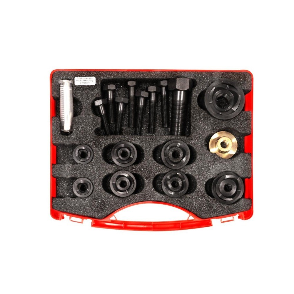 Juego de punzones para sensores de aparcamiento, 9 punzones con tornillos de tracción, 18,0-38,9 mm