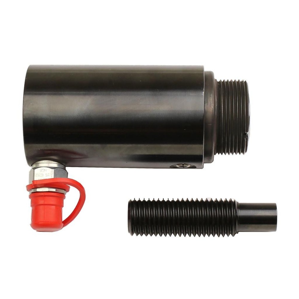 Cilindro hidráulico de 14 toneladas con varilla de presión ajustable de 92 mm, M24