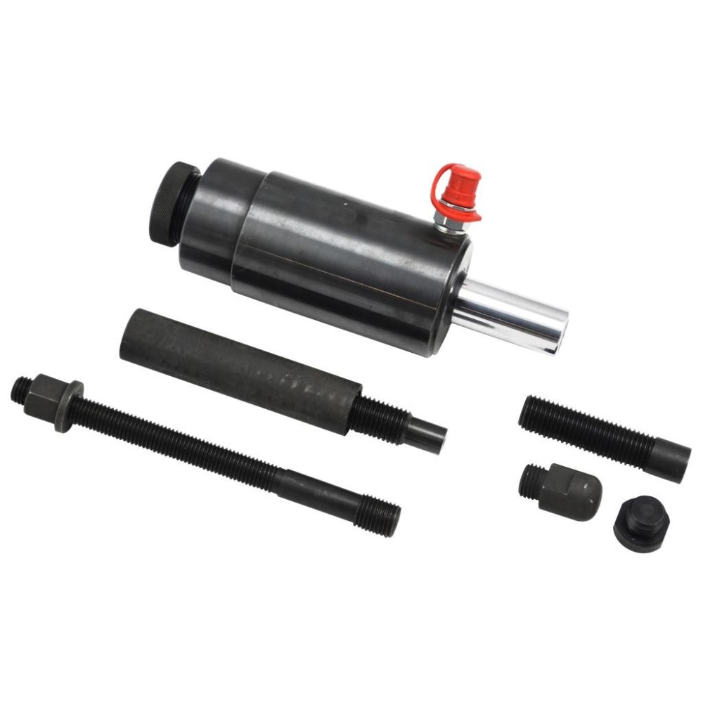 Cilindro hidráulico de 22 toneladas, cabezal de martillo y varilla de presión ajustable de 92 mm, M24