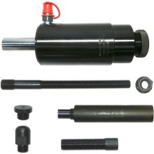 Cilindro hidráulico de 22 toneladas, cabezal de martillo y varilla de presión ajustable de 92 mm, M24