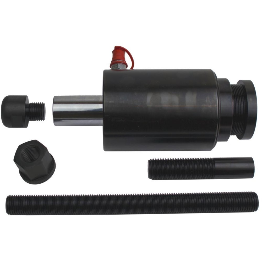 Cilindro hidráulico de 45 toneladas para empujar y tirar.