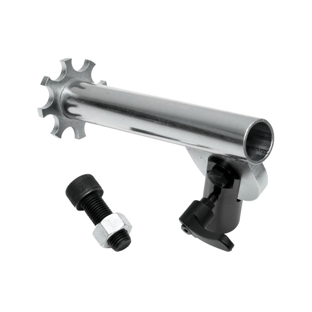 Soporte de prensa ajustable para herramienta de prensado de pivote central Kingpig, utilizado para reemplazo de bujes ranurados