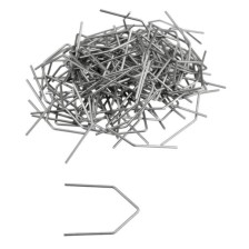 Grapas en forma de U sin punto de rotura predeterminado (100 unidades)