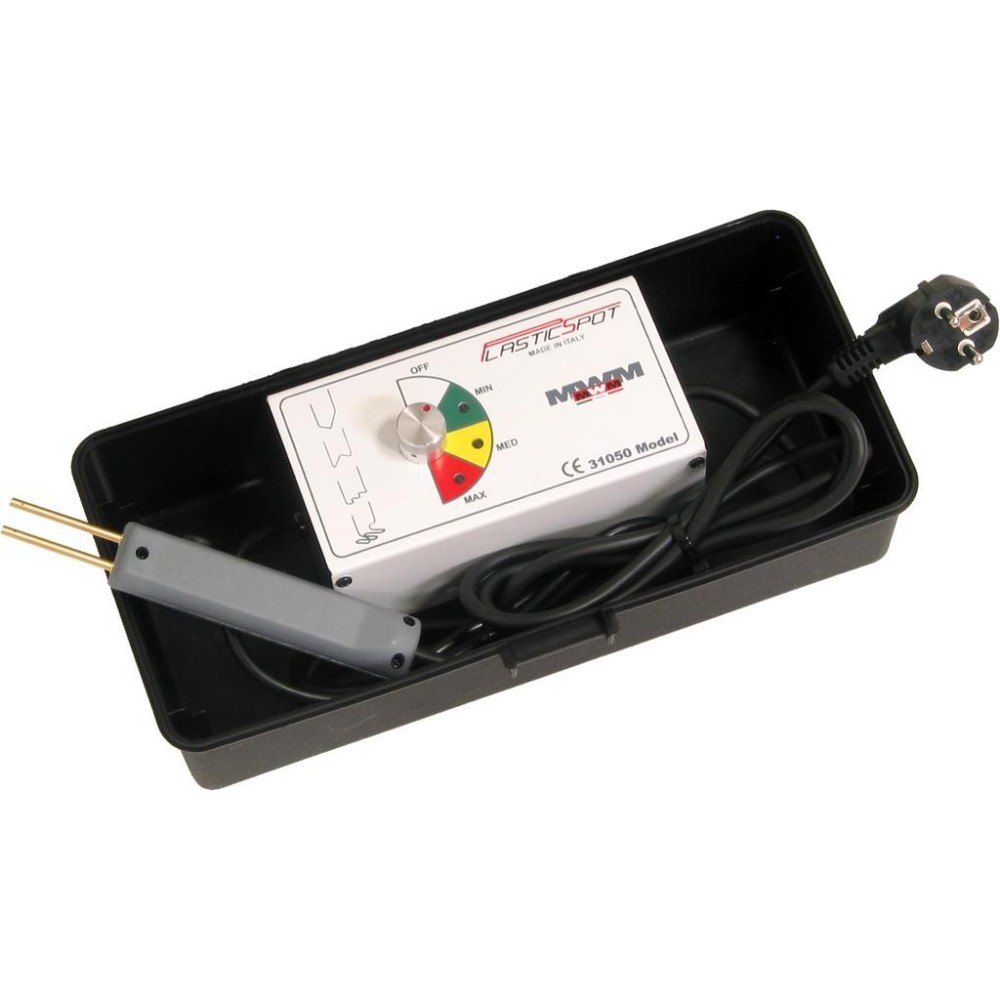 Kit de reparación para soldadura de plástico SPOT para soldar piezas de plástico. Sin insertos.