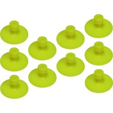 Adhesivos para pegar amarillos Ø 40 mm Unidad 10 piezas