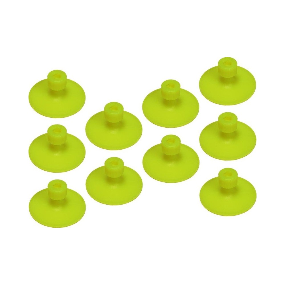 Adhesivos para pegar amarillos Ø 40 mm Unidad 10 piezas