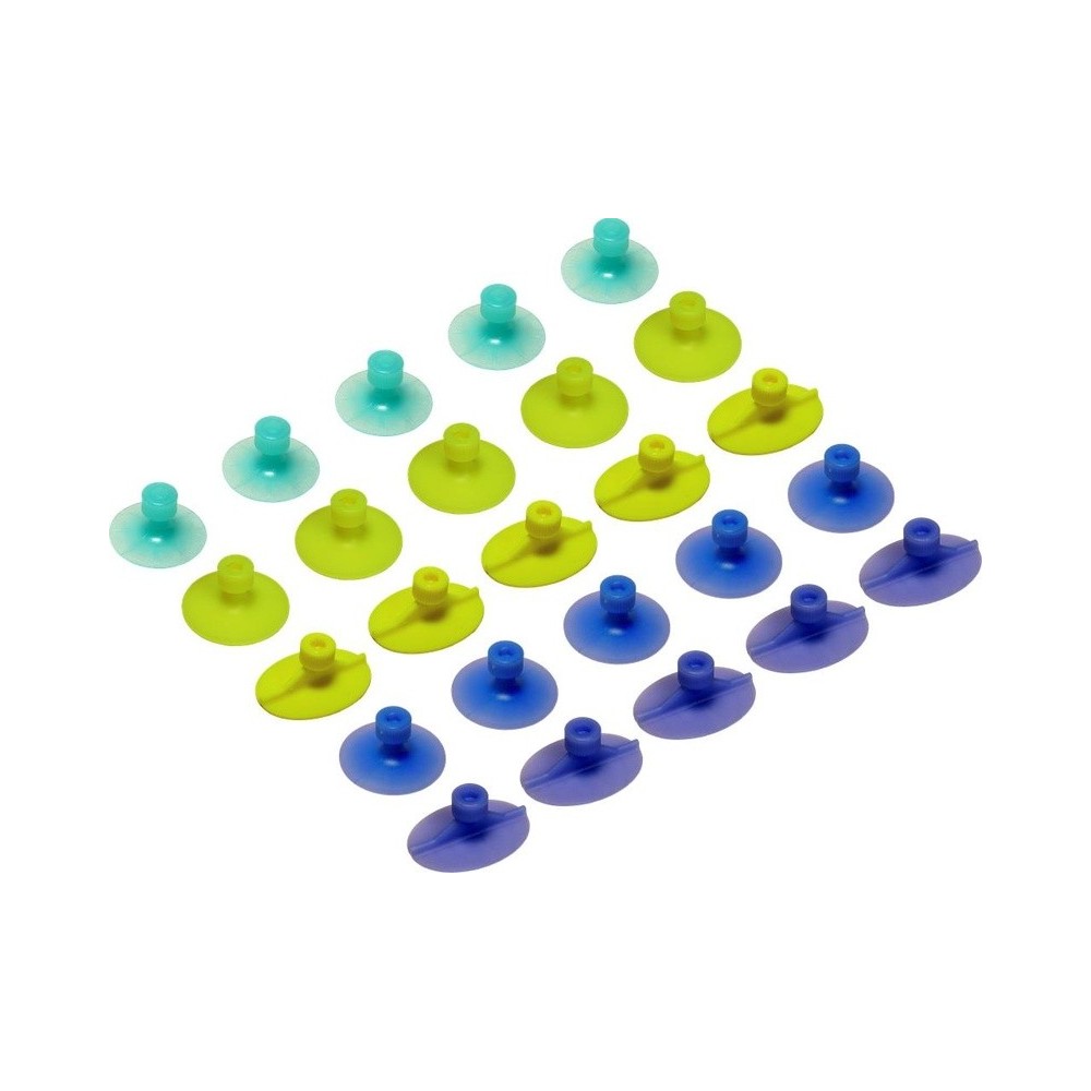 Pegamento mixto en accesorios mezclados de cada 5 piezas, unidad 25 piezas