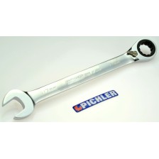 Llave combinada de trinquete reversible 17