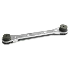 Portapuntas para llave de anillo de trinquete para 1/4:5/16 recto de 135 mm