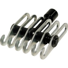 Garra de extracción con 6 ganchos de tracción para kit de reparación con fijaciones adhesivas, rosca de montaje interior M14x1,