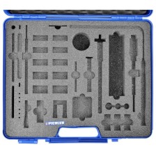 Módulo base del kit de limpieza del eje del inyector universal