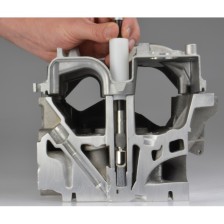 Kit de limpieza universal para eje de inyector, módulo 1, cepillos