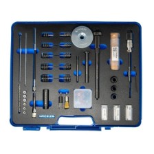 Kit de limpieza de eje de inyector con 5 módulos
