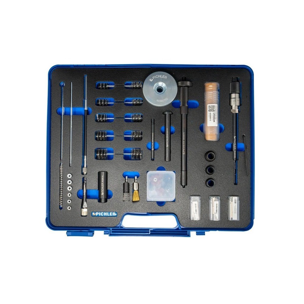 Kit de limpieza de eje de inyector con 5 módulos