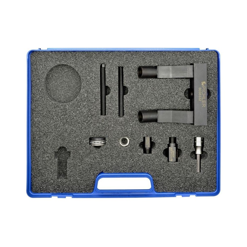 Juego de extracción de inyectores de combustible, accionamiento mecánico, 10 piezas, para modelos Renault