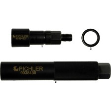 Palanca de liberación + adaptador, juego de 3 piezas. Delphi, DENSO, por ejemplo, en Mazda, Kia, Ford, etc.