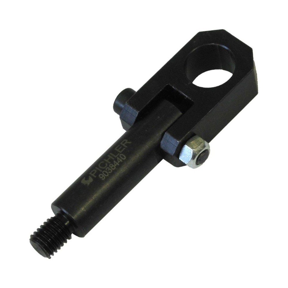 Articulación giratoria para palanca de aflojamiento y martillo deslizante con rosca exterior M10