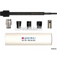 Juego de cortadores de limpieza de 8 piezas con soporte, cortador de 17,0 mm y grasa refrigerante, sin estuche